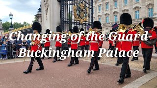 버킹엄 궁전 근위병 교대식 행진  Changing of The Guard at Buckingham Palace [upl. by Fionna863]