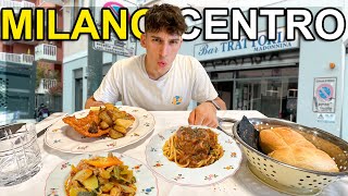 Come si mangia nelle TRATTORIE in CENTRO a Milano [upl. by Kreg]