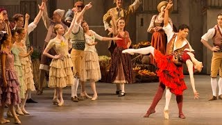 Don Quixote  Act I finale Marianela Nuñez and Carlos Acosta The Royal Ballet [upl. by Ekim300]