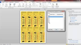 raffle ticket numbering  ticket numbering with Word and NumberPro [upl. by Dorej]