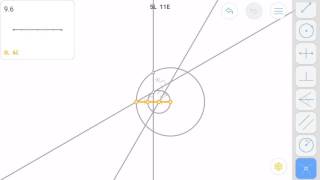 Euclidea 96 Iota 6 Solution walkthrough [upl. by Irb669]