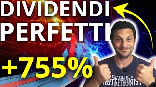 PORTAFOGLIO DA DIVIDENDI PERFETTO SOLO 10 AZIONI  YIELD 13  GAIN 755 [upl. by Ingar]