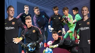 How to create a goalkeeper with Barça DNA [upl. by Kalmick251]