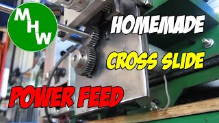 MHW Episode 8 DIY Mini Lathe Upgrade  Homemade Cross Slide Power Feed [upl. by Senalda]