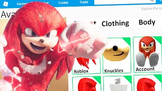 MAKING KNUCKLES a ROBLOX ACCOUNT New Series [upl. by Yniattirb]