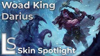 Woad King Darius  Skin Spotlight  Woad  League of Legends  Patch 1010 [upl. by Alaik]