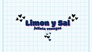 Julieta Venegas  Limón Y Sal  Letra [upl. by Wight]