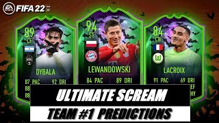 FIFA 22  INSANE 😱💥 ULTIMATE SCREAM PREDICTIONS  LACROIX DYBALALEWANDOWSKI💪 [upl. by Nine]