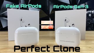 Fake Airpods Gen 3 Better Than The Real Ones [upl. by Aihsenad405]