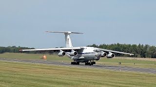 RIAT Monday departures more than 100 Airplane´s departure at RAF Fairford RIAT 2017 Air Show [upl. by Llevaj]