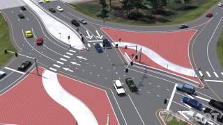 Diverging Diamond Interchange comes to Washington State [upl. by Alyos801]