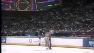 Klimova amp Ponomarenko URS  1990 Goodwill Games Ice Dancing Free Dance [upl. by Aztilem]