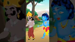 little krishna leela ❤️ viral ytshorts shorts cartoon krishna [upl. by Etteoj179]