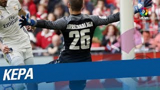 Kepa Best Saves in LaLiga Santander 20162017 [upl. by Vincelette]