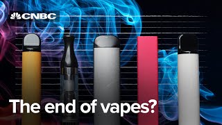 Could the vaping industry go up in smoke [upl. by Nydnarb]