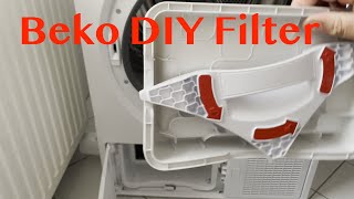 Beko 8635 rx Trockner DIY Filter  Miele war Gestern [upl. by Euqirne766]