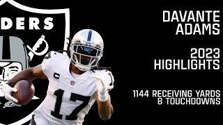 Davante Adams  2023 Highlights [upl. by Azial396]