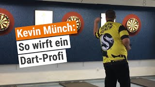 Dart Wurftechnik und Fingerhaltung  Tipps von Kevin Münch  Orange by Handelsblatt [upl. by Wolfram]