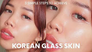 HOW TO ACHIEVE KOREAN GLASS SKIN IN ONE MONTH ✨️ [upl. by Kciredes51]