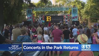 Concerts In The Park Return To Downtown Sacramento [upl. by Brandise]