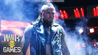 Aleister Black makes his imposing ring entrance NXT TakeOver WarGames WWE Network Exclusive [upl. by Aicrop]