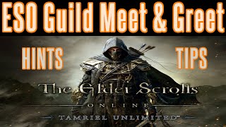 Elder Scrolls Online  ESO Guild  Join One or Recruit HERE Meet and Greet  Tips PCPS4 Xbox One [upl. by Delamare802]