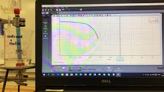 Titration curve for sodium hydroxide and oxalic acid [upl. by Adnovaj]