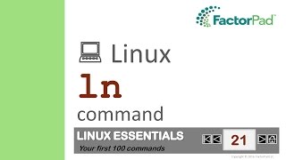 Linux ln command summary with examples [upl. by Yemorej]