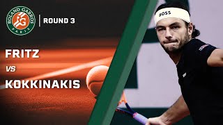 French Open 3rd round Taylor Fritz prevails over Thanasi Kokkinakis  NBC Sports [upl. by Ilenna582]