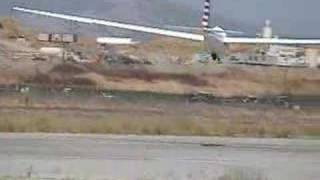 Crosswind fullslip glider landing [upl. by Munsey]