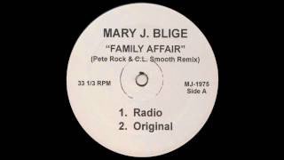 Mary J Blige  Family Affair Pete Rock Remix [upl. by Akkina960]