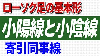 株式投資【第7回】ローソク足の基本形 大もあれば小もある！小陽線・小陰線・寄引同事線をおぼえよう！ [upl. by Acimehs786]