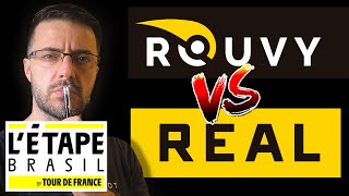 LÉTAPE BRASIL 🏁 ROUVY vs MUNDO REAL  Comparando Desempenho [upl. by Stolzer211]