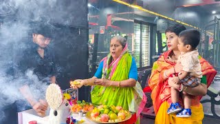 Vishwakarma Puja Vlog  আজ জিমে পুজো করা হলো [upl. by Imoin]