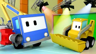 Le Studio de cinéma  Apprendre avec Tiny trucks 👶 🚚 Dessin animé grue éducatif pour enfants [upl. by Adolfo]