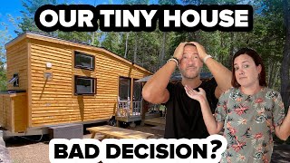 Why We Bought a Tiny House in Nova Scotia Canada 🏠 Simple Living in Cape Breton Island [upl. by Mamie]