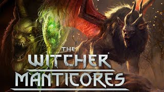 What Are Manticores  Witcher Lore  Witcher Mythology  Witcher 3 lore  Witcher Monster Lore [upl. by Eille831]