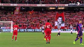 Liverpool FC amp 95000 Australian fans sing quotYoull Never Walk Alonequot FULL Dolby MCG July 242013 [upl. by Tyrone]