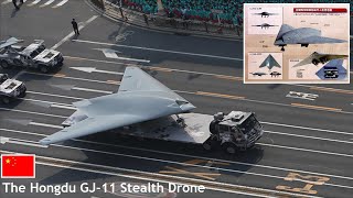 China showcased The Hongdu GJ11 Drones with stealth technology [upl. by Fineberg]