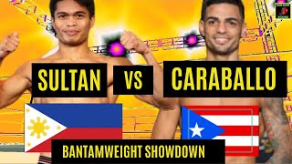 jonas sultan vs carlos caraballo fight highlights  Bantamweight Showdown [upl. by Hays873]