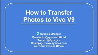 How to Transfer Photos to Vivo V9 [upl. by Lynnell]