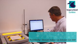 Kennisclip Element analyse van dolomiet met XRF [upl. by Curry406]