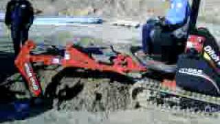 Ditch Witch XT855 Excavator Tool Carrier [upl. by Tulley878]