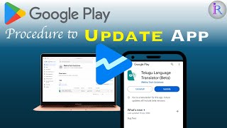 How to update app in Google Play Console  2024 update [upl. by Rora694]