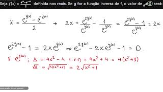 Função Inversa Exponencial Aprenda nesse vídeo [upl. by Emiline]