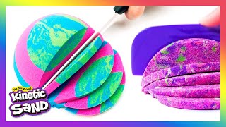 The Best Kinetic Sand Slicing ASMR 🔪  Videos for Kids [upl. by Amaty253]