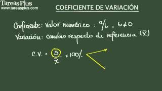 Coeficiente de variación de Pearson [upl. by Pohsib800]