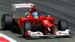 Formula 1 F1 2012 Cars PURE V8 Engine SOUND [upl. by Russi]