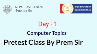 Computer Pretest class  NRB and RBB Pretest class  banking tayari class  banking loksewa [upl. by Kostman]