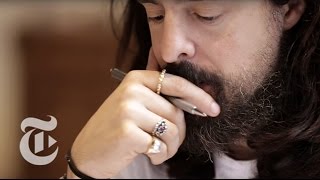 Alessandro Michele Interview  In the Studio  The New York Times [upl. by Arbmik]